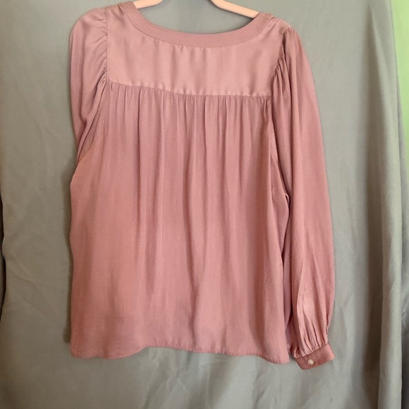 LOFT Mauve Blouse Women's - Picture 3 of 4